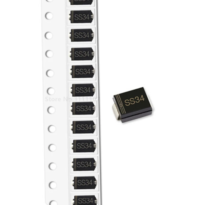 100 шт./лот диод Шоттки SS34 SK34 SMD 1N5822 Оптовая Продажа Новинка | Электронные