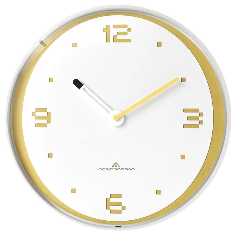 Северные часы настенные часы для дома гостиной украшения креативная атмосфера модные часы Кварцевый светильник декорация настенные часы 50wc070
