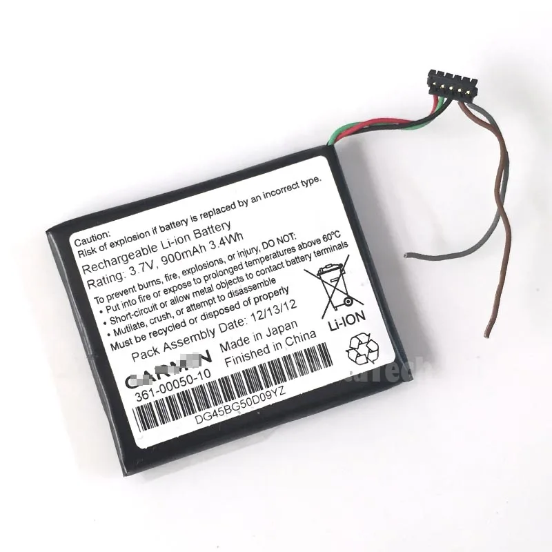361-00050-10 battery ЖК-экран для GARMIN EDGE 510 велосипедный Секундомер ЖК-дисплей с сенсорным дигитайзером и задней крышкой замена батареи - Цвет: 361-00050-10 battery