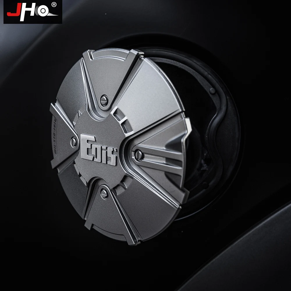 

JHO Aluminum-magnesium Alloy Car Gas Fuel Tank Door Cover Trim Replacement Part For Ford F150 Raptor 2016-2020 2017 2018 2019
