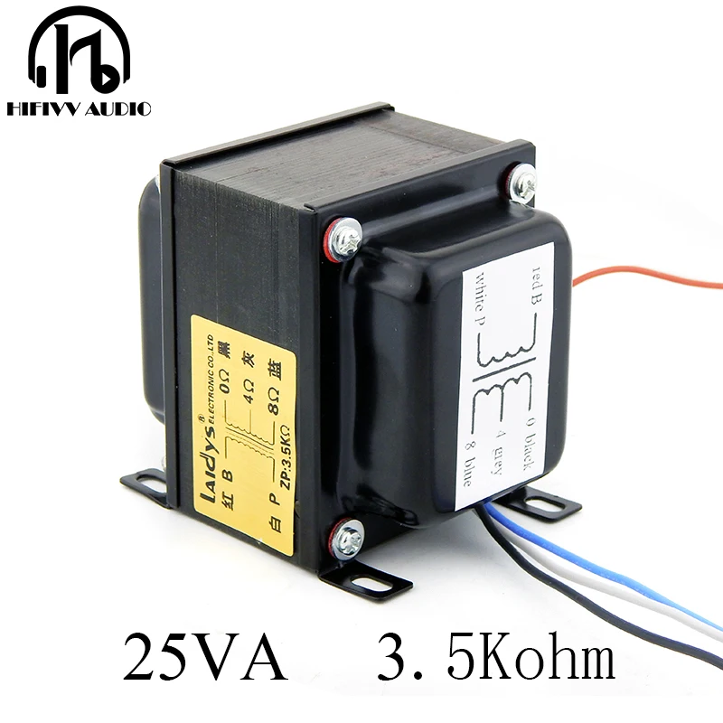 HIFI audio 300B Tube Amplifier Transformer of 25W 3.5KOhm Electronic tube amplifier output transformer E transformer amplifier