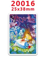 20016 30 шт мультяшный персонаж плоское украшение из смолы PR 28401 - Цвет: 20016