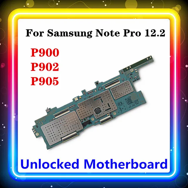 Материнская плата для Samsung Galaxy Note Pro 12 2 P900 P901 P905 протестированная оригинальная