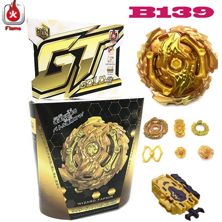 

Gold New Beyblade Orign Launcher Gt Bey Blade Blades Burst Toy High Performance Battling Top Toys Kids Boy B140 B142 B139 B139