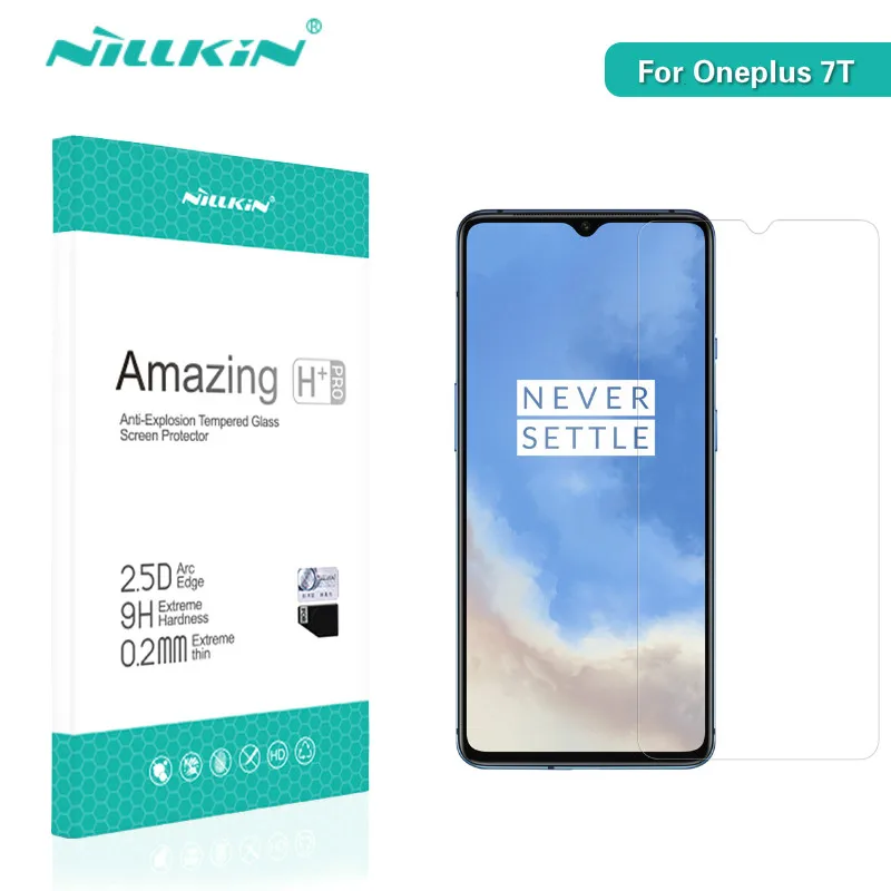 Защитное стекло для экрана Oneplus 7T 6 55 дюйма NILLKIN Amazing H/H + PRO 9H закаленное Защитная