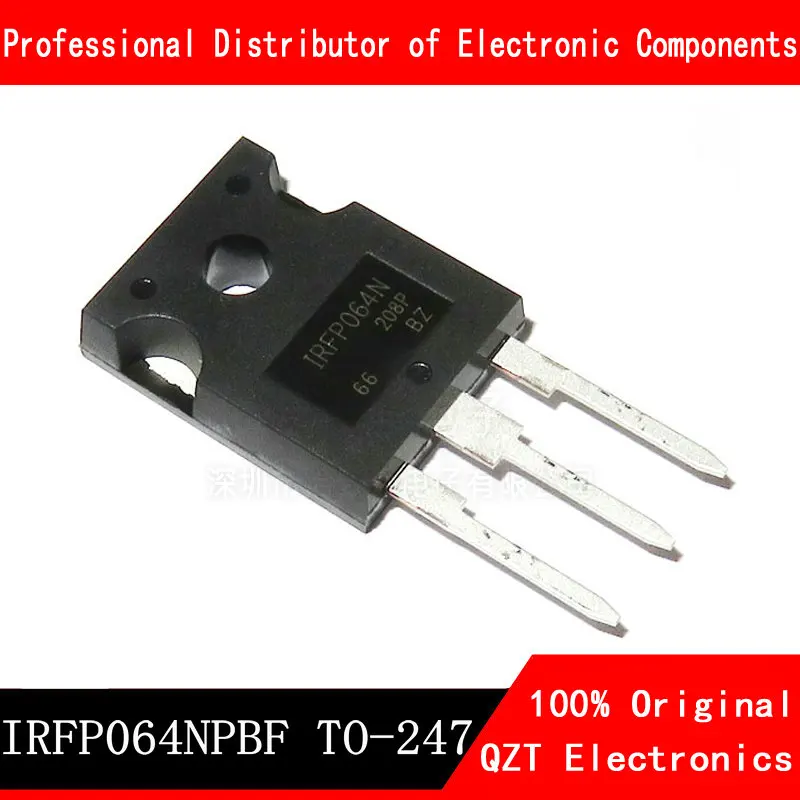 10pcs/lot IRFP064NPBF IRFP064N IRFP064 064N 55V 110A TO-247 new original In Stock 20pcs 100% original importado novo irf3205 irf3205pbf para 220 inversores tais como 55v 110a 200w