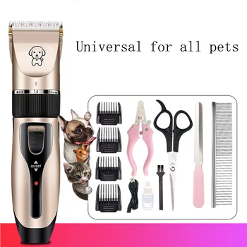 

Professional Pet Dog Hair Trimmer Animal Grooming Clippers Cat Cutter Machine Shaver Electric Scissor Clipper 100V-240V 50/60HZ