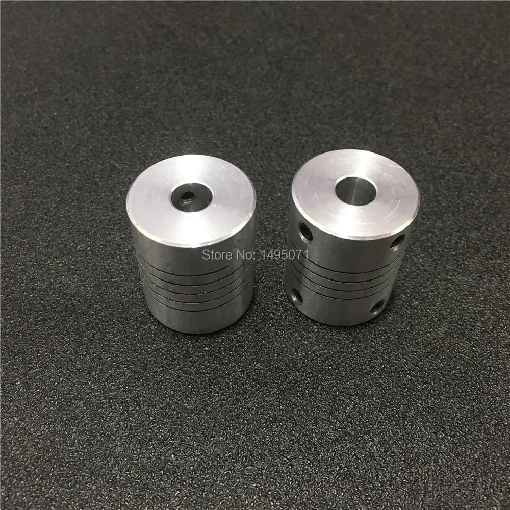 

5pcs Aluminium Flexible Coupling CNC Stepper Motor Shaft Coupler DR 5mm to 12mm D25L30 3D Printer Encoder Connector