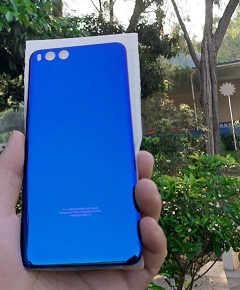 

Original Rear Back Housing for XIAOMI MI Note 3 Back Cover Battery Glass Housing 3D Glass Replacement