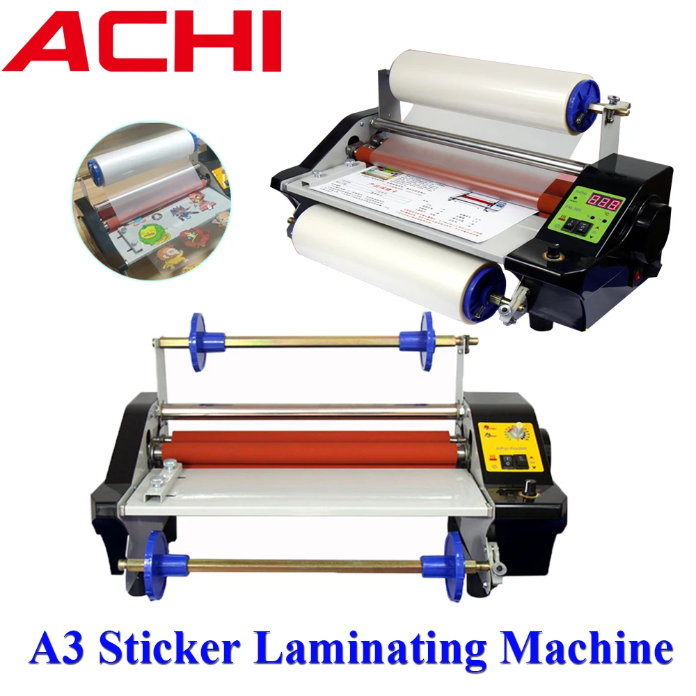 

A3 Sticker Laminating Machine UV-DTF Film Automatic Cover A film to B film Fit For Mugs Printing Logo Pritning