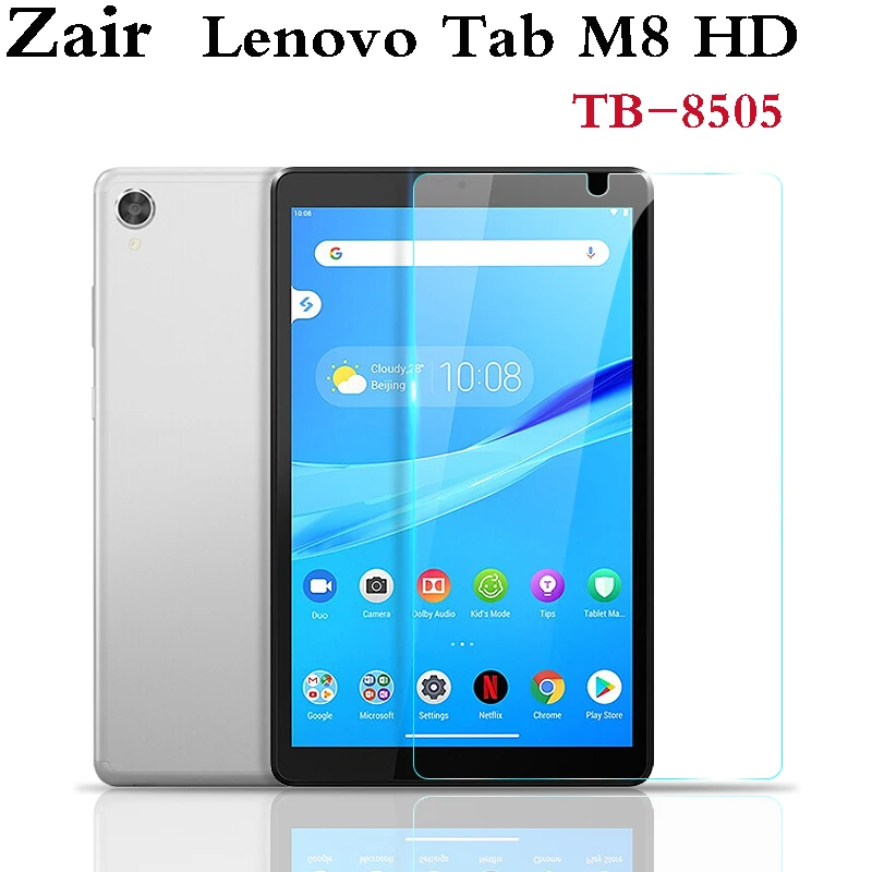 Protector de pantalla de vidrio templado para tableta Lenovo Tab M8 8,0 2019 TB-8505 TB-8505F TB-8505X, película protectora de vidrio 9H