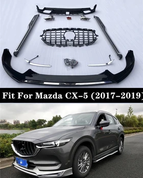 

Fit For Mazda CX-5 2017-2019 Body Kits Grille Front lip Rear Lip Side Steps For Mazda CX-5 Modificate