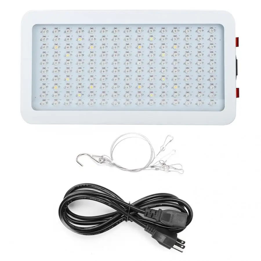 1500 Вт 150LED светильник для выращивания растений, лампа для теплиц, комнатных растений, цветов, 85-265 в, полный спектр, светильник для гидропоники, тент