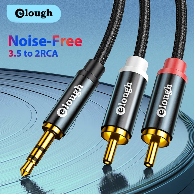 Vention RCA Cable 3.5mm to 2RCA Splitter RCA Jack 3.5 Cable RCA Audio Cable  for Smartphone Amplifier Home Theater AUX Cable RCA - AliExpress