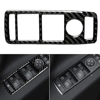 

4pcs Interior Decoration Auto Car Styling Accessories Trim Regulator Panel Easy Install Window Switch Sticker For Tesla Model-x