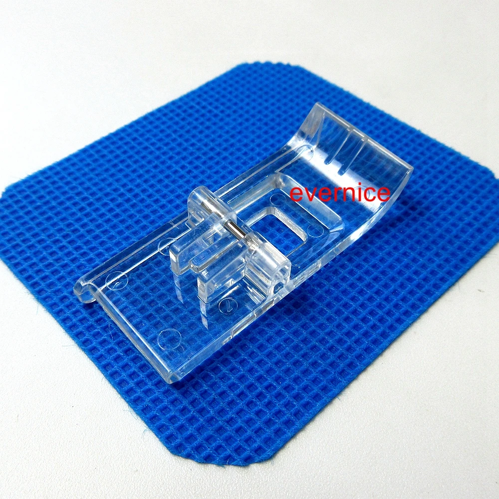 Janome 900CPX 용 투명 바인더 발, 가이드 796402004 포함, 커버 프로 1000CPX,2000CPX