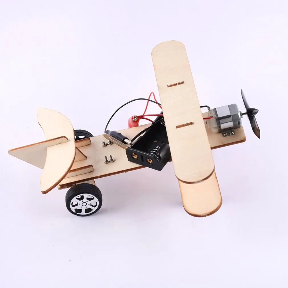 Наука и техника маленькое производство Сделай Сам скольжение самолет детская ручная наука изобретение материалы посылка