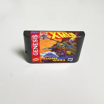 

X-Men 2 - Clone Wars- 16 Bit MD Game Card for Sega Megadrive Genesis Video Game Console Cartridge