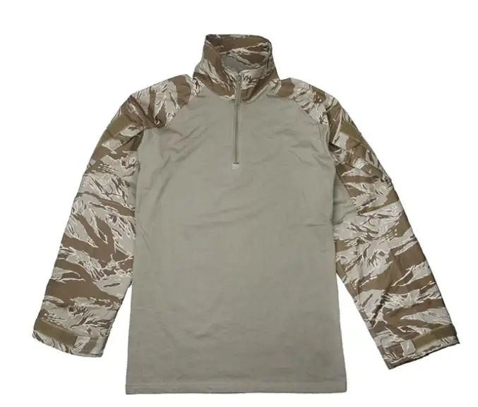

TMC G3 Combat Shirt Original Size Tactical Military Airsoft Outdoor Shirt Desert Tiger Stripe(SKU051364)