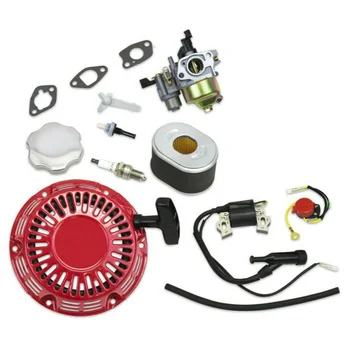 

Fuel Line Filter Carburetor Accessories Tune Up Kit For Honda GX160 Recoil Carburetor Ignition Coil Air & Fuel Filter Durable