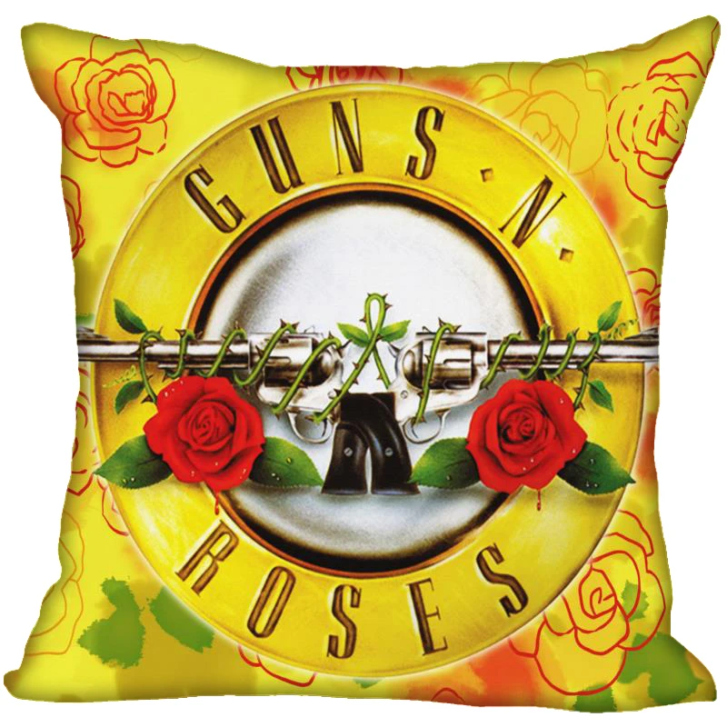 Пистолеты N Roses Подушка Чехол для дома декоративный чехол на подушки невидимые молнии Подушка Чехол s 40X40,45X45 см - Цвет: 21