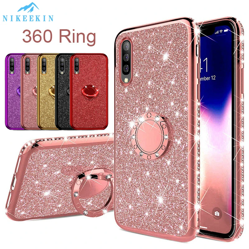 Блестящий силиконовый чехол для Huawei P40 Lite E P30 Pro P Smart 2020 Honor 9C 9S 9A Y9S Y5P Y6P Y7P Y8P Y9 Prime