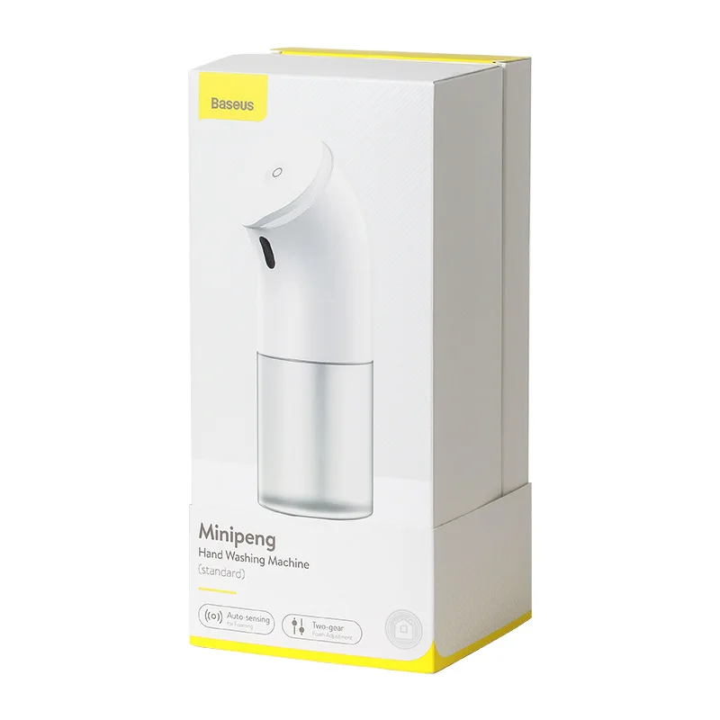 

Baseus Intelligent Automatic Liquid Dispenser Induction Foaming Hand Washing Device for Kitchen Bathroom Sanitizing Machine