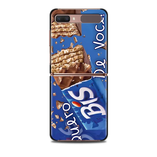 Phone Case For Samsung Galaxy Z Flip3 5G z flip 3 5G zFlip Cover Cellphone Shell Fundas M&M's Chocolate Nutella Bottle B11