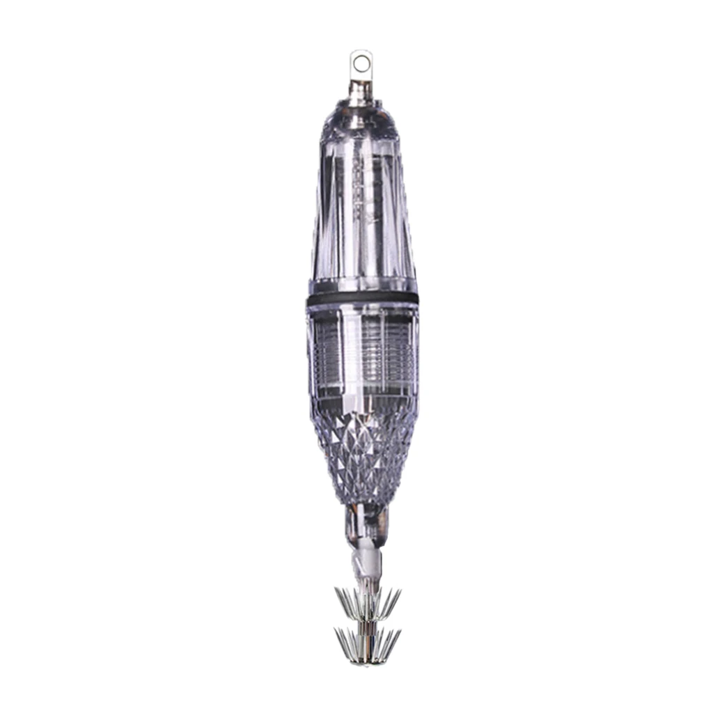 12cm LED Underwater Light Fishing Bait Lures Deep Drop LED Light Waterproof Underwater Lamp Attractive Light Attracting Tools