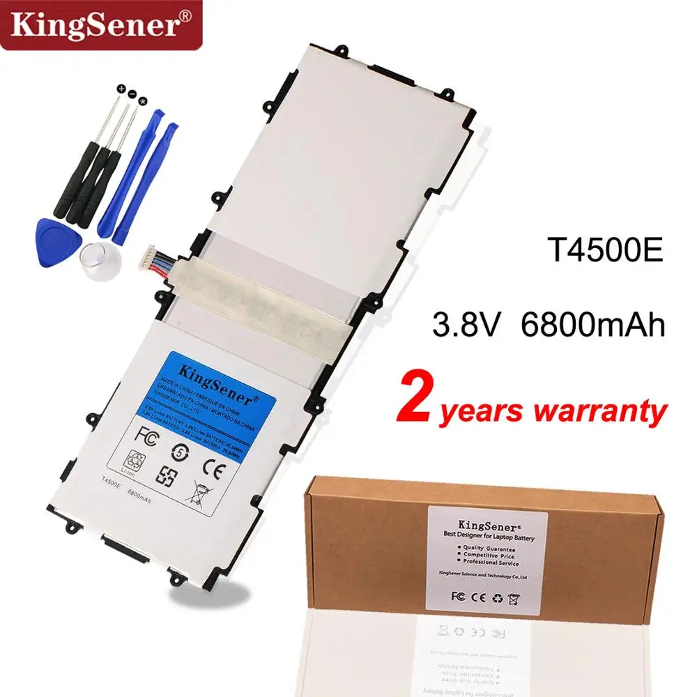 Аккумулятор KingSener T4500E для Samsung GALAXY Tab3 P5200 P5210 P5220 P5213 планшетный ПК с поддержкой T4500C