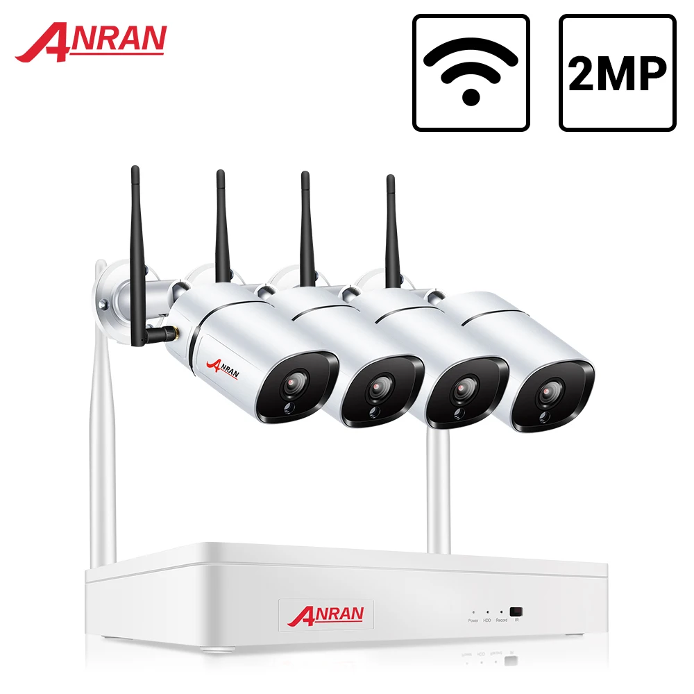 Система видеонаблюдения ANRAN 1080P HD 2 МП IP Wi Fi|Система наблюдения| |