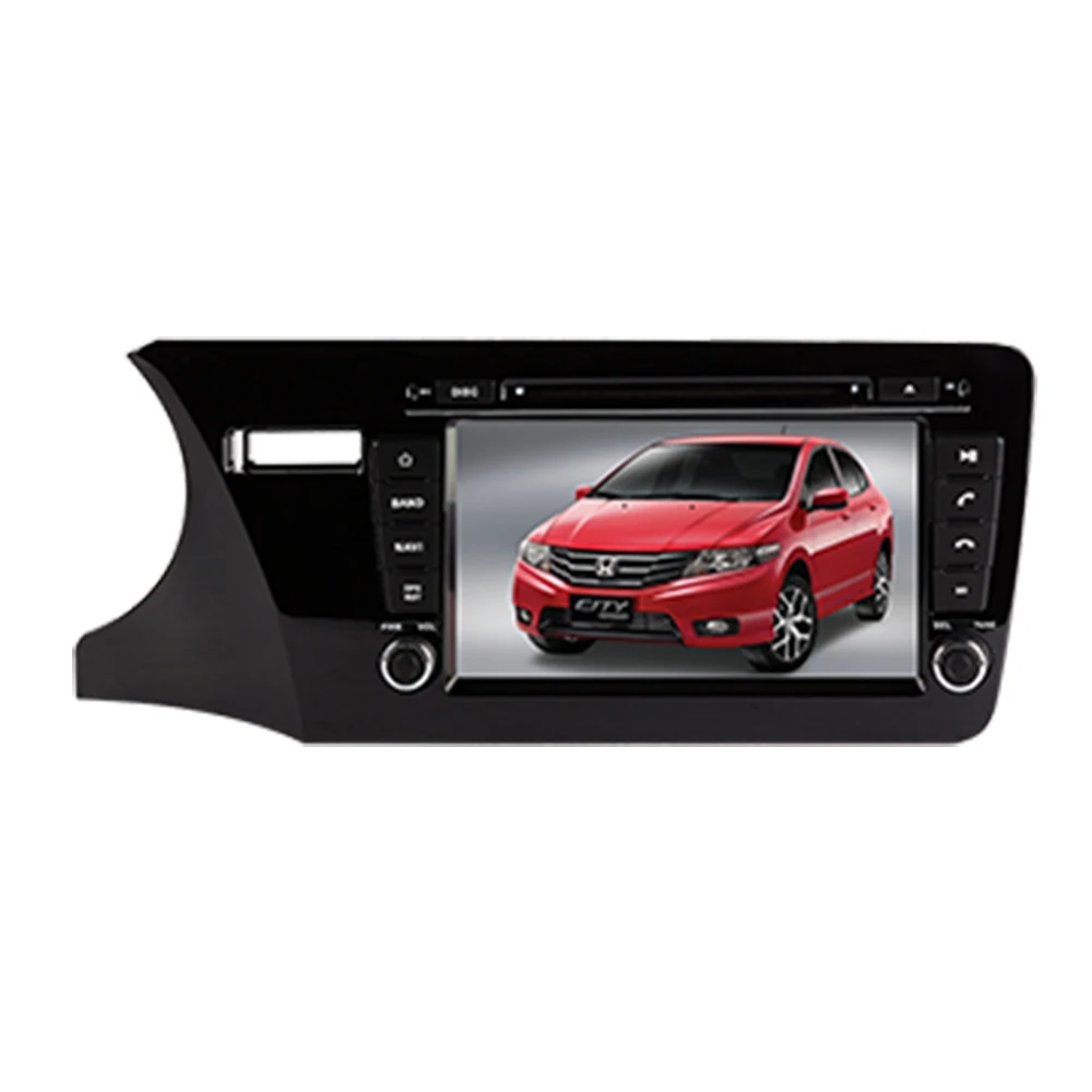Excellent 4GB Android 9.0 Octa Core Car Radio Stereo For Honda City Left Hand Driving 2014-2019 WIFI DVD Multimedia Player GPS Navigation 1