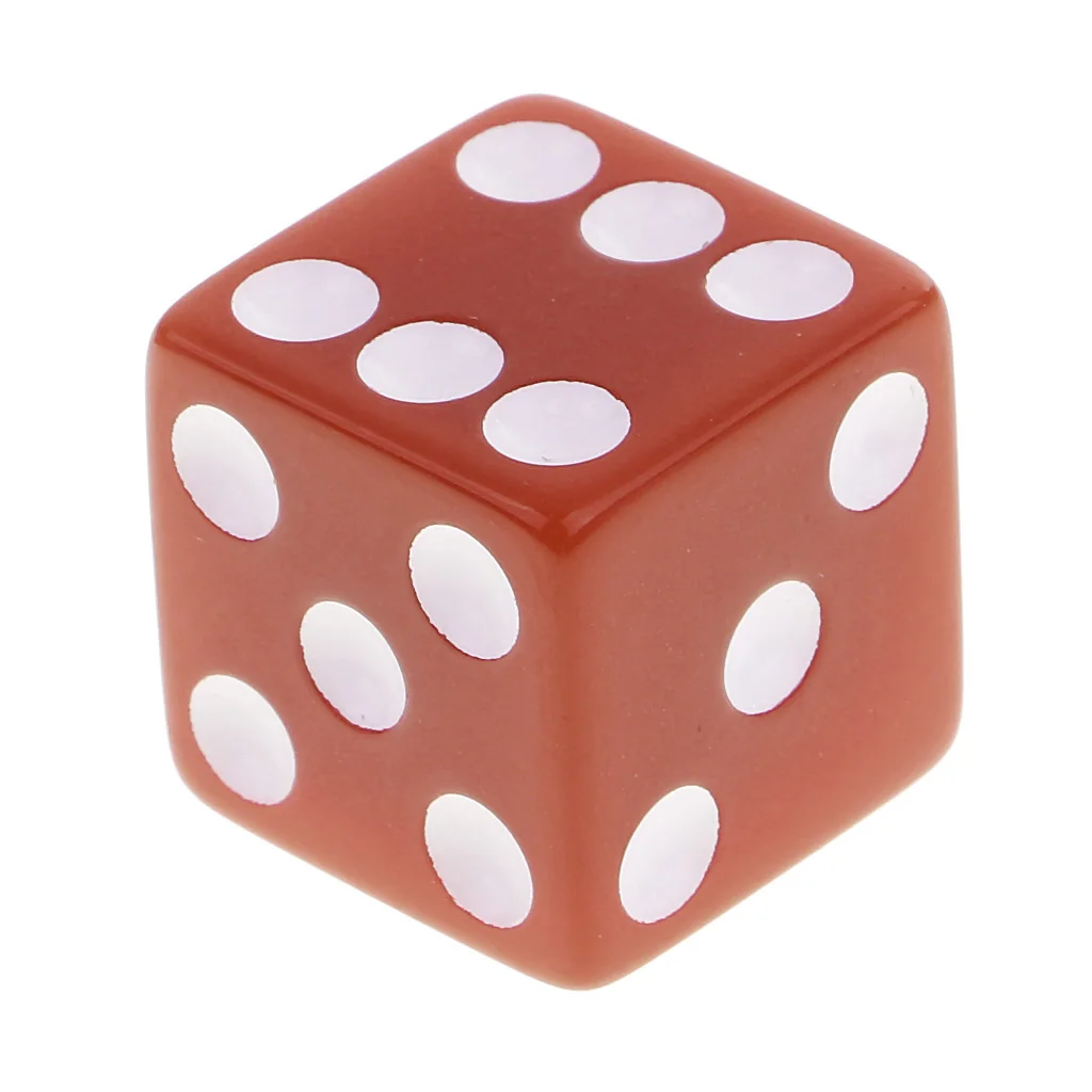 Set/10pcs Six Sided D6 Digital Dice Party Gaming Dice D&D RPG Board Game Parties Board Game Dices Polyhedral Dices