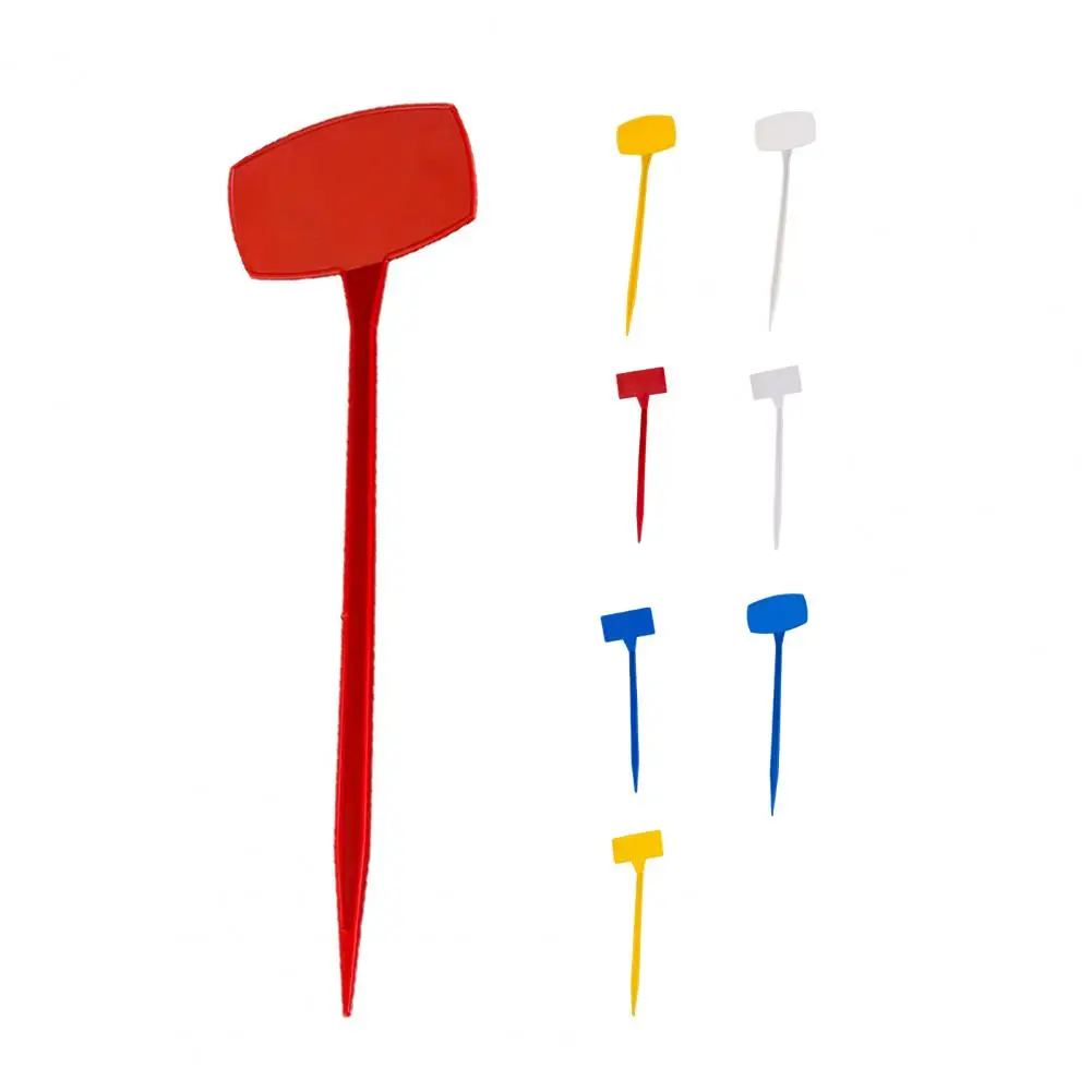 10Pcs/Set Colorful Waterproof Plant Tags For Pot Vegetable Seedling Tray