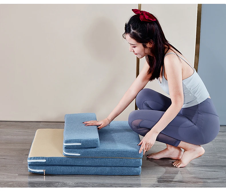 Description Picture 6 of itemNew Multifunctional folding Solid Mattresses Japanese lazy Tatami Single Office lunch break Mattress Twin King Queen Size