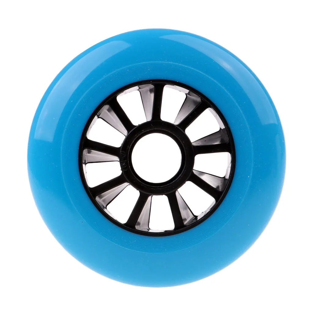 1 pcs Inline Roller Skate Wheel Replacement Skating Accessory Durable High Elastic Wear-resistant Sports Equipment 90/100/110mm