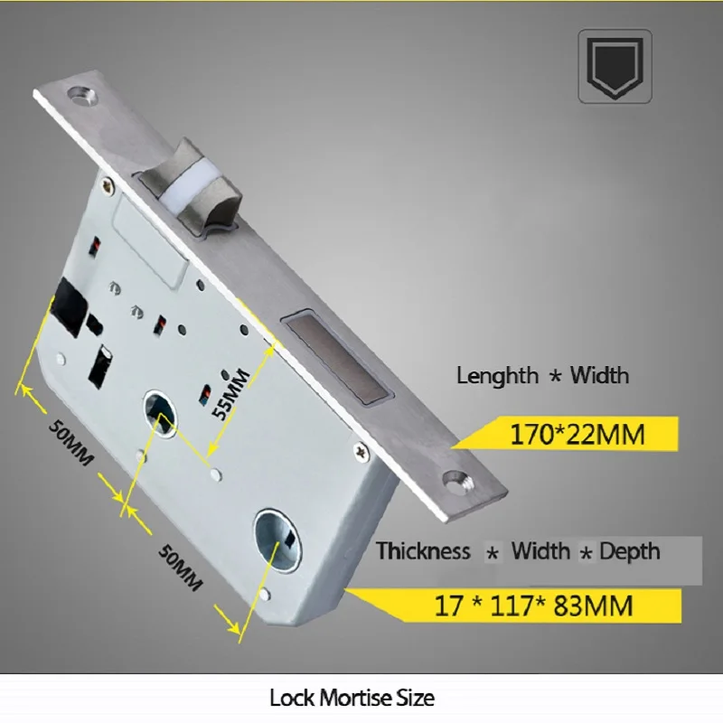 2019 Fingerprint Smart Door Lock, Code, Touch Screen Digital Password Biometric Electronic Lock Key for Home Office lk01