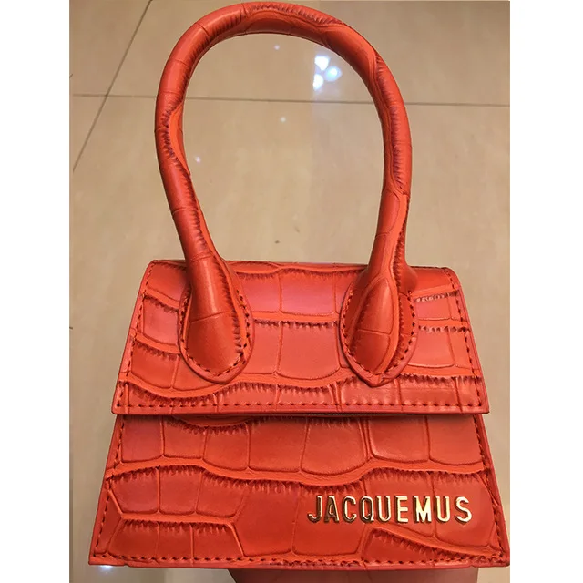 

Crocodile Pattern Handbag Jacquemus Famous Brand Mini Bags Women Designer Leather Shoulder Messenger Bags Female Crossbody Bags