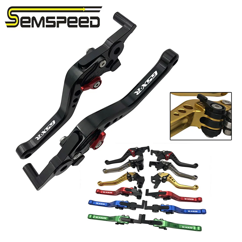 Для Suzuki GSXR600 GSXR750 GSX R gsxr 600 700 2004 2005 Мотоцикл CNC короткий регулируемый левый и правый