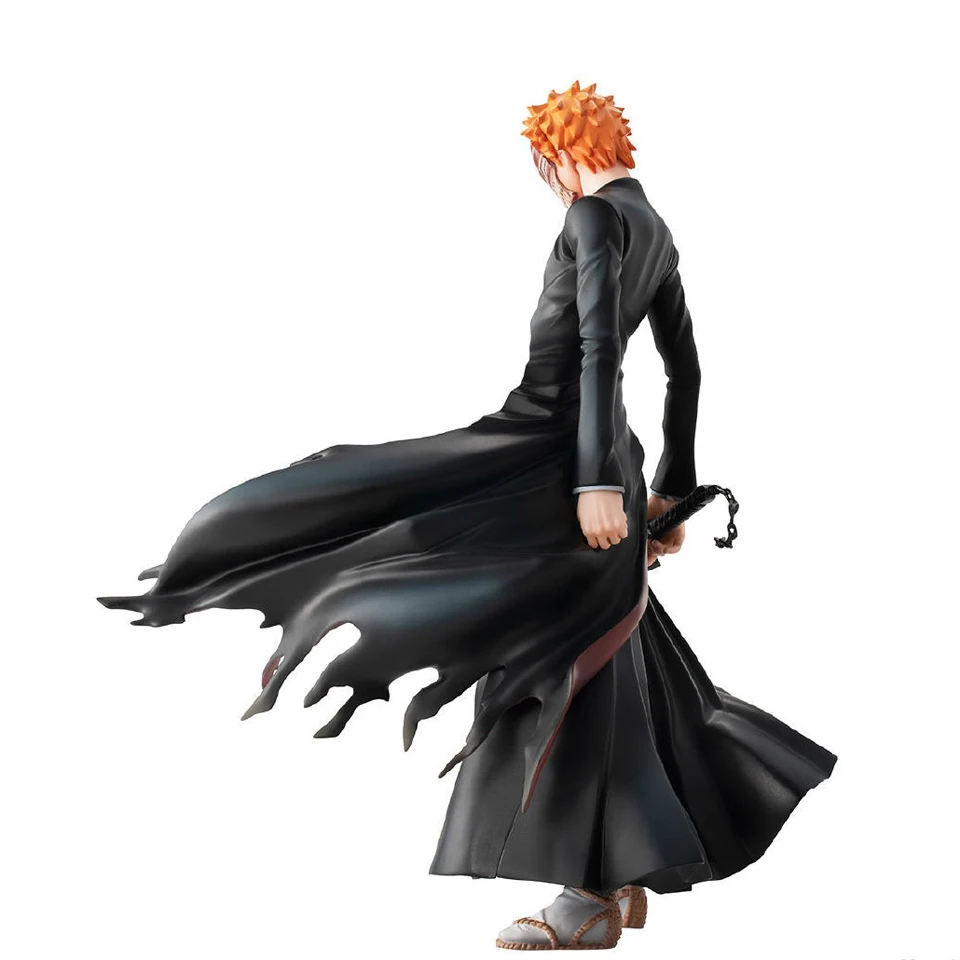 Tronzo Bandai Megahouse G.E.M. Bleach Kurosaki ichigo 10th anniversary ver ПВХ фигурка Коллекция Модель игрушки куклы