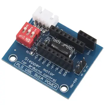 

1 pcs blue metal + PCB 3D Printer A4988 / DRV8825 stepper motor drive control board 4.23*3.44*0.97cm