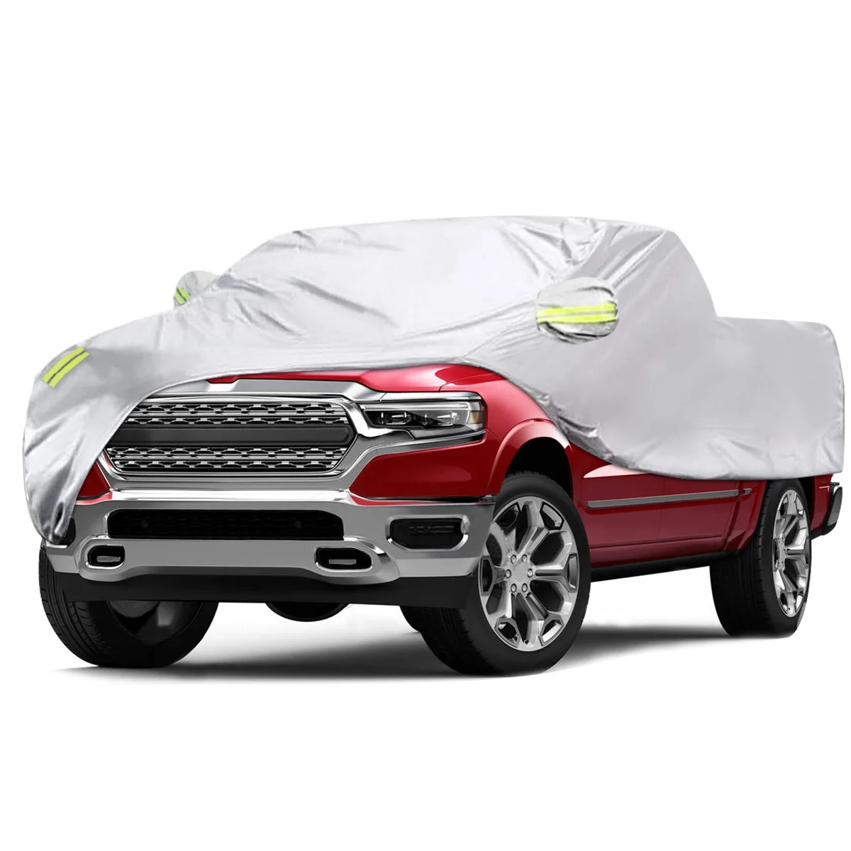 Universal SUV/Sedan/Pickup Truck Full Car Cover Outdoor Waterproof Anti Dust Sun Rain Snow Protection UV Silver Case Cover S-XXL
