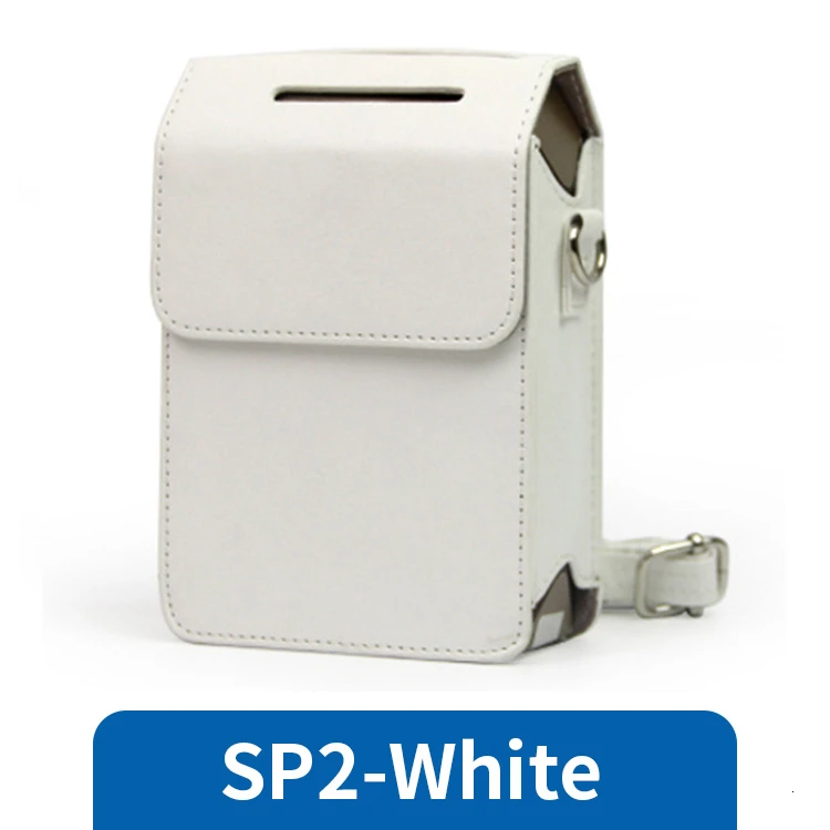 Fujifilm Instax share SP2 фотопринтер SP2 share смартфон беспроводной фотопринтер Жесткий пластиковый Чехол кожаный чехол для камеры - Цвет: white
