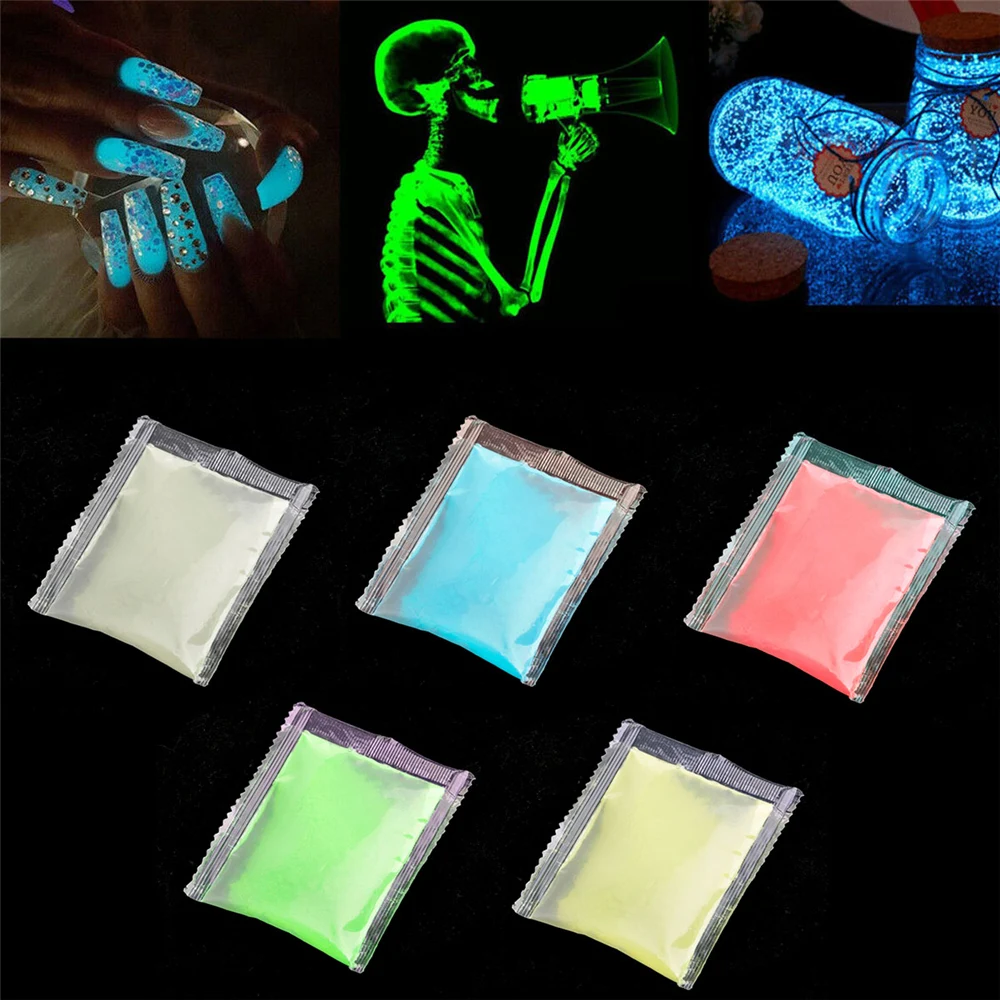 

10G/bag luminous pigment phosphorescent DIY creation for painting non-toxic handicraft party festival application