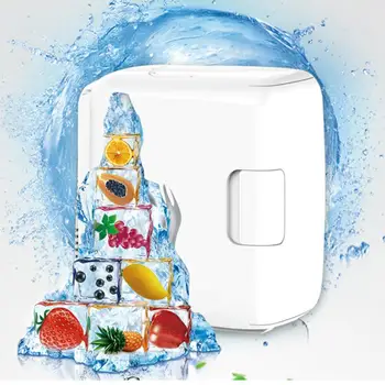 

Portable 8L Car Refrigerators Cooling Heating Machine Box Fridge Mini Freezer 12V ABS Plastic Energy Saving Removable Fridge