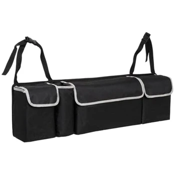 

Car Organizer Bag Oxford Cloth Car Seat Bag High Capacity Journey Car Trunk Storage Bag SUV Backseat Sundries Basket