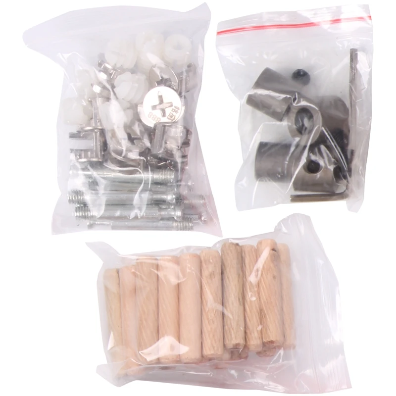 Woodworking Pocket Hole Jig Kit Step Drilling Dowelling Jig Set Carpentry Wood Dowel Drilling Guide Locator Tool