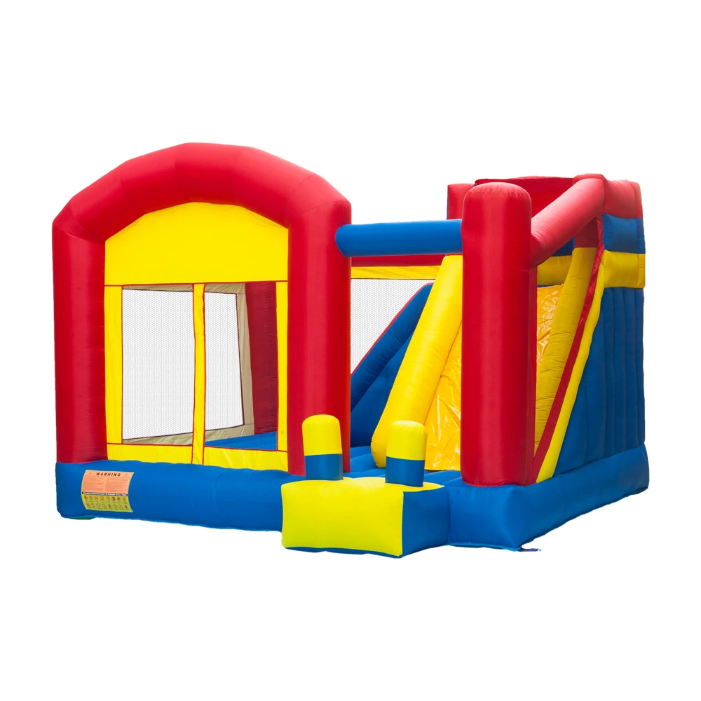 

PVC commercial inflatable slides inflatable bounce castle with slide for sale Outdoor Castle Kids Garden Home Amusement Park