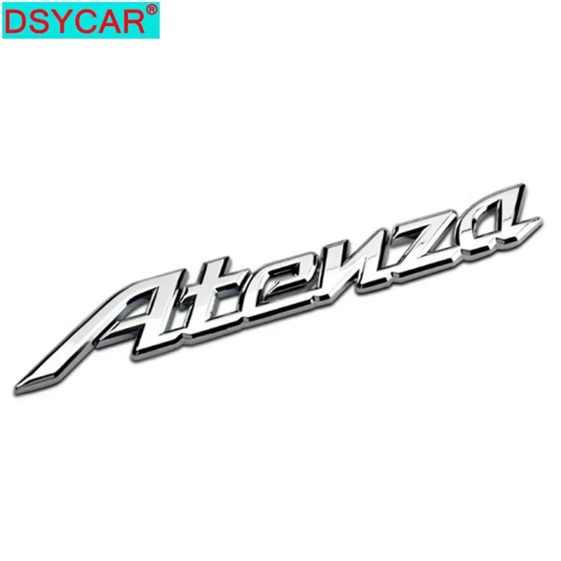 

DSYCAR 1Pcs 3D Metal Atenza / Axela Car Side Fender Rear Trunk Emblem Badge Sticker Decals for Mazda 6 Atenza Mazda 3 Axela
