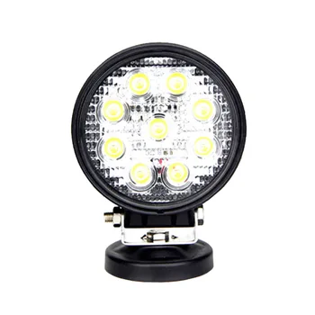 

Car 27W round Work Lights off-Road Vehicle Front Bar Lights LED Spotlights